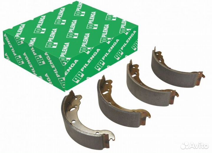 Колодки задние для а / м газель 4шт pilenga bs-p 1