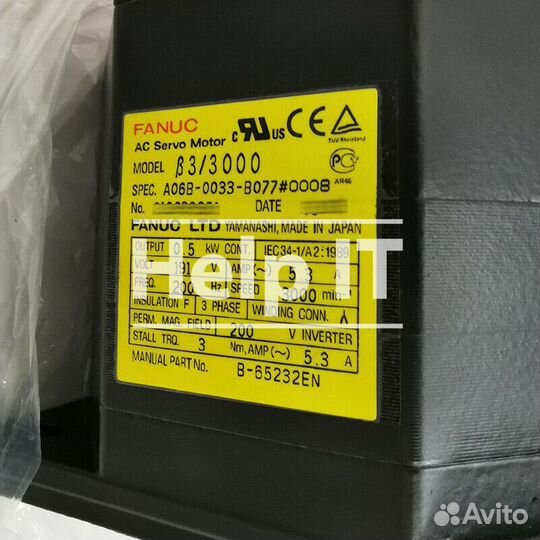 Серводвигатель Fanuc A06B-0033-B077#0008