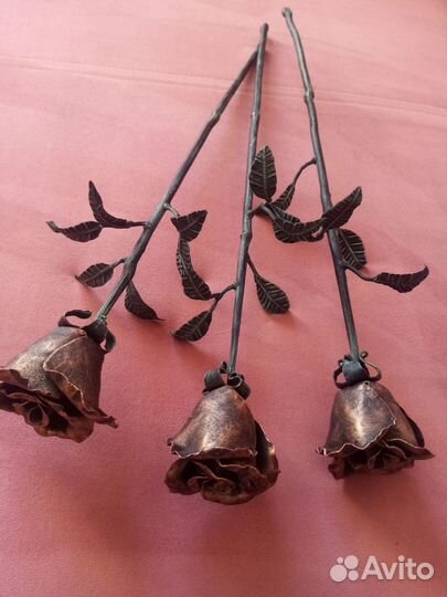 Кованая роза