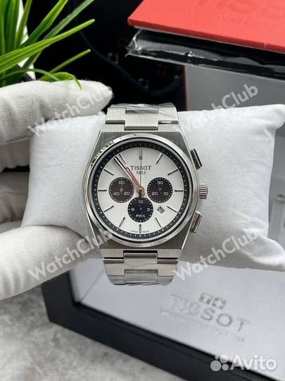 Мужские часы Tissot PRX с подсветкой стрелок