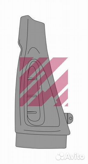 Угол кабины правый Iveco Eurocargo