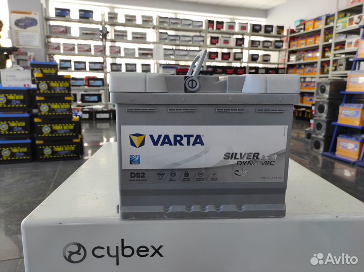 Аккумулятор 60Ач агм Varta Германия свежий