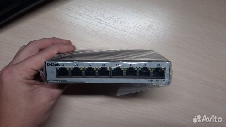 Управляемый коммутатор D-Link DGS 1100 08