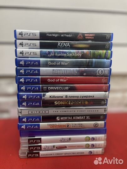 Игры на ps4 диски