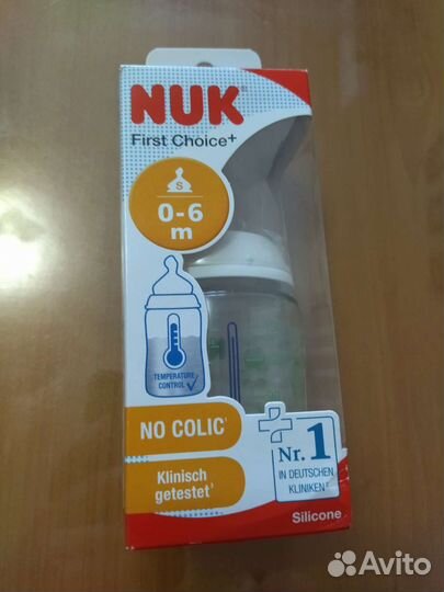 Бутылочка для кормления nuk