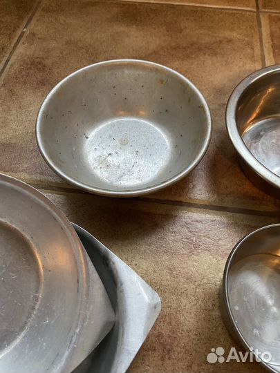 Посуда нержавейка, миски СССР новые