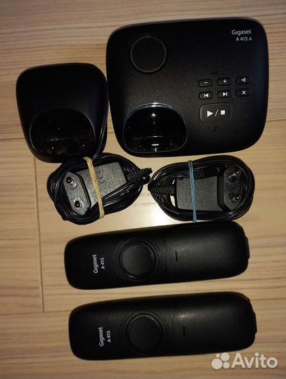 Радиотелефон Gigaset A415A Duo черный