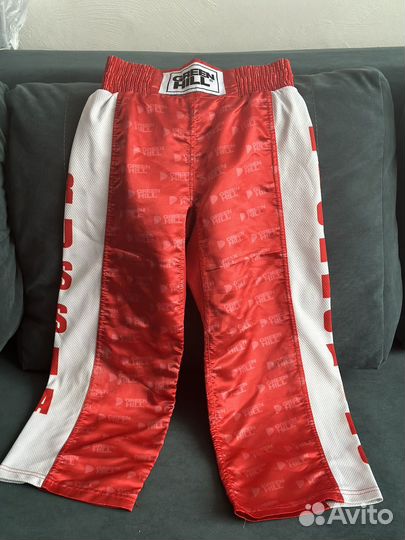 Штаны для кикбоксинга green hill