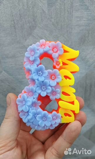 Букет цветов из мыла