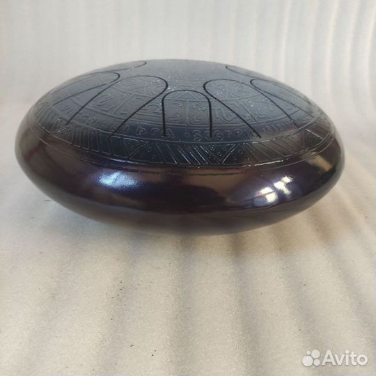 Новый глюкофон, зодиак весы гравировка 30 см