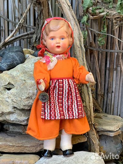 Антикварные немецкие целлулоидные куклы