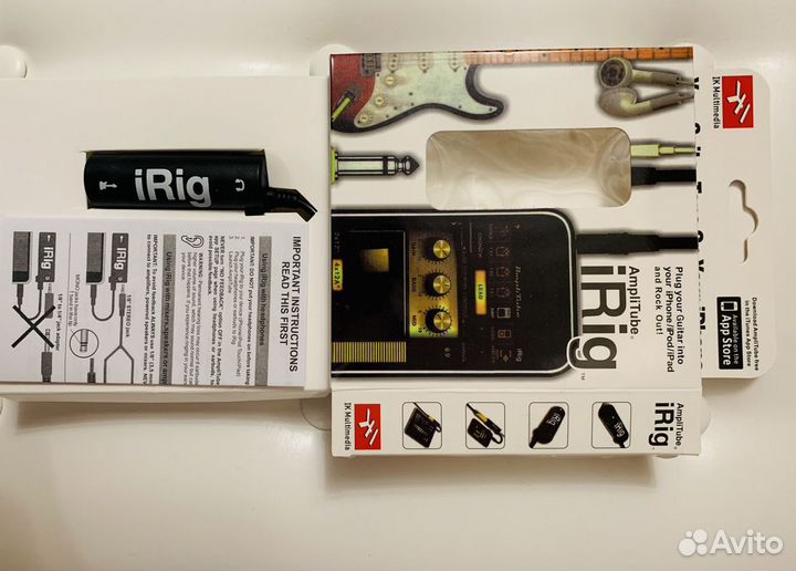 Цифровой гитарный интерфейс iRig для iPhone