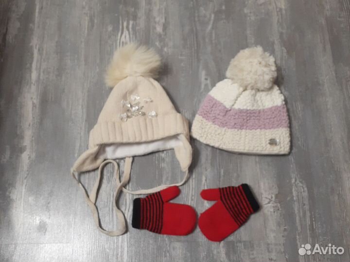 Шапка и варежки