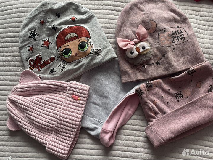 Комплект шапка, снуд