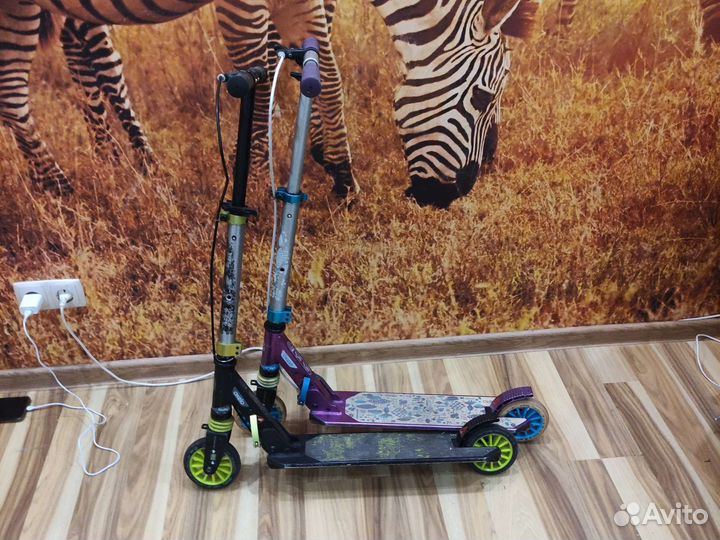 Самокат детский двухколесный бу