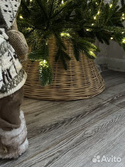 Корзина юбка для ёлки, корзина Zara