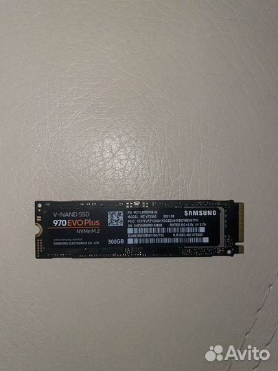Ssd 500gb samsung 970 evo plus