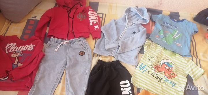 Вещи пакетом для мальчика 86 92 разные бренды