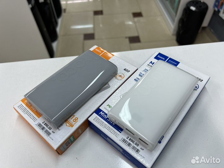 Повербанк 10000мАч с беспроводной зарядкой