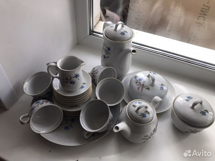 Чайно кофейный сервиз