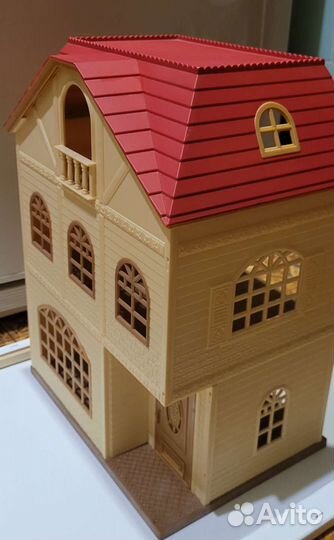 Sylvanian Families домик+мебель+семья