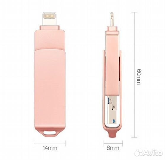 USB Флеш-накопитель Flash card Y Disk на 128 гб, ф