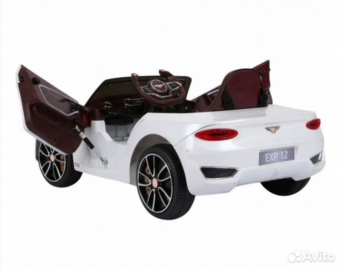 Детский электромобиль Bentley EXP12 White 12V