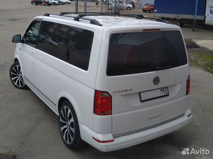 Рейлинги на крышу установка Volkswagen Transporter T5, 4-дв. фургон 2003-2009 CAN VWT5.73.3814