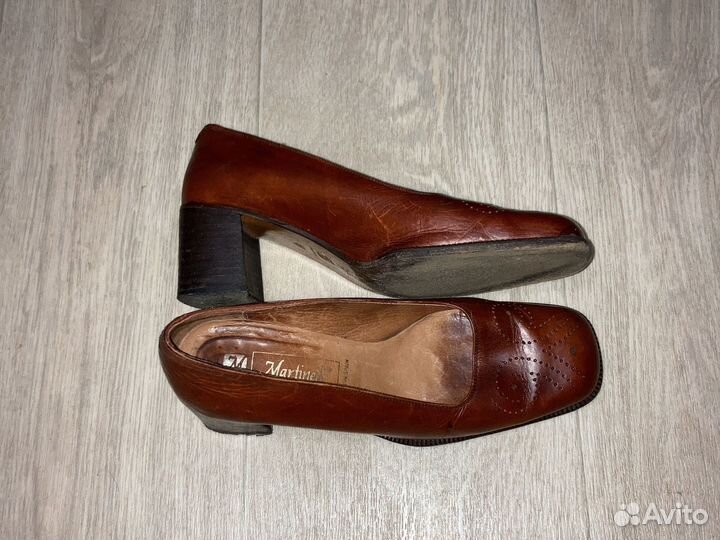 Туфли женские 37 ретро винтаж Испания кожа