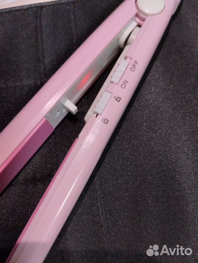 Мини-утюжок для выпрямления и закручивания волос