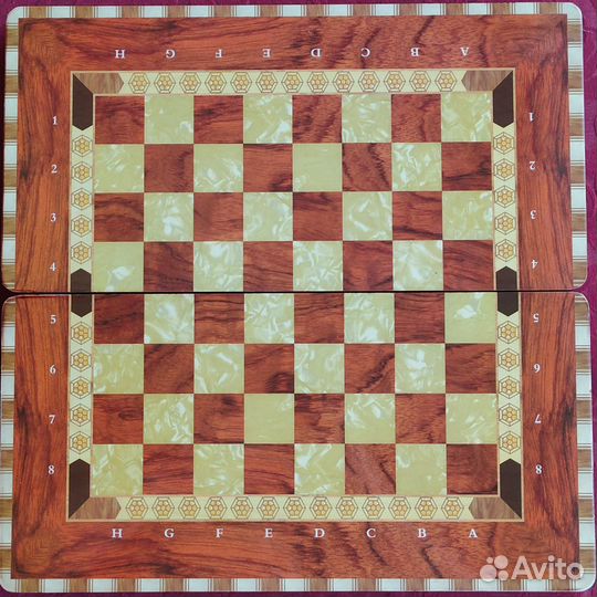 Набор игр настольный 3 в 1: шахматы, нарды, шашки