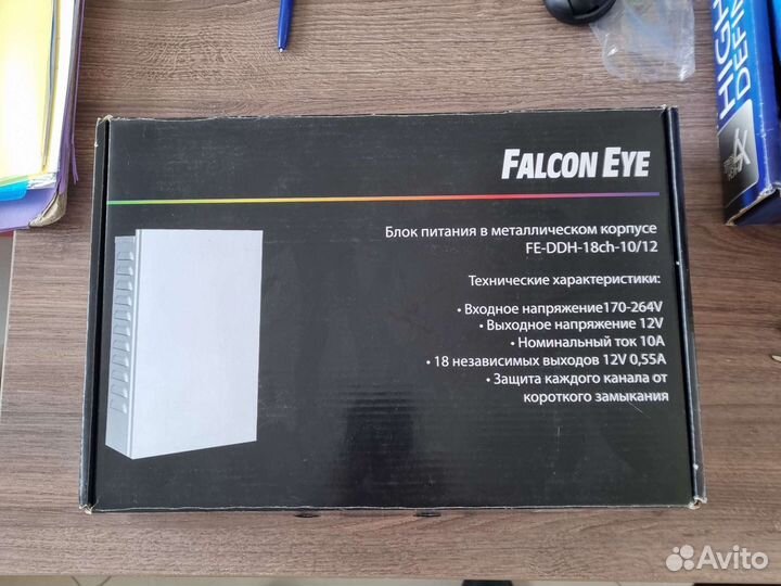 Блок питания 12v FE-DDH-18ch-10/12