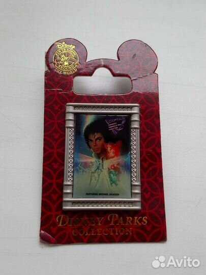 Значок Captain Eo Michael Jackson Disney оригинал