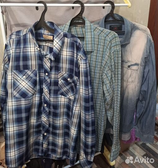 Рубашки мужские пакетом