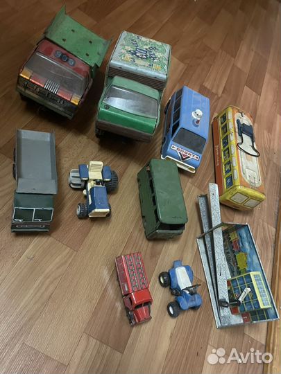 Машинки игрушки СССР