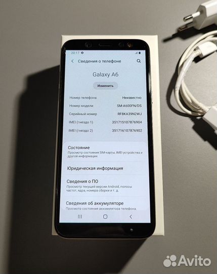 Samsung Galaxy A6, 3/32 ГБ