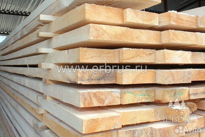 Доска обрезная 50х150х6000