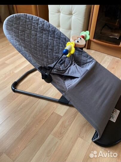 Шезлонг для новорожденных бу