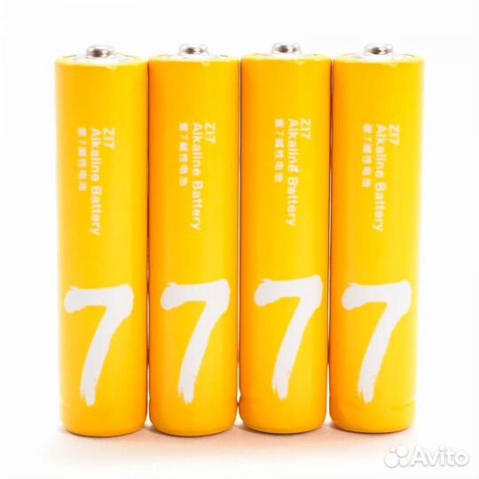 Батарейки алкалиновые ZMI Rainbow Zi7 типа AAA (уп