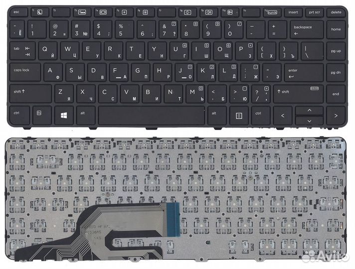 Клавиатура HP ProBook 430 G3, 440 G3 черная