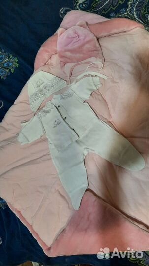 Конверт на выписку для девочки зима