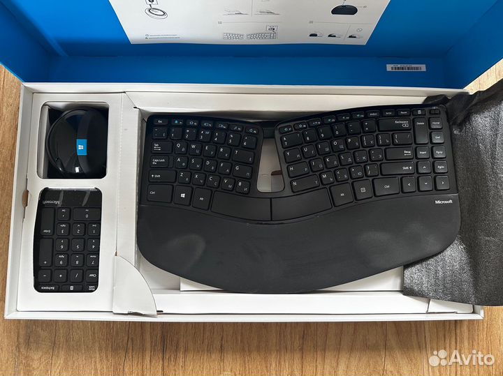 Клавиатура беспроводная microsoft sculpt