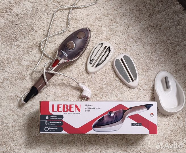 Щетка-отпариватель-утюг leben