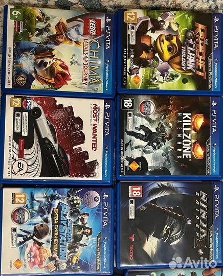 Игры PS Vita в отличном состоянии