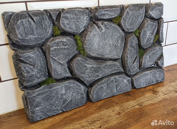 Укрытие, влажная камера, фон и террариум