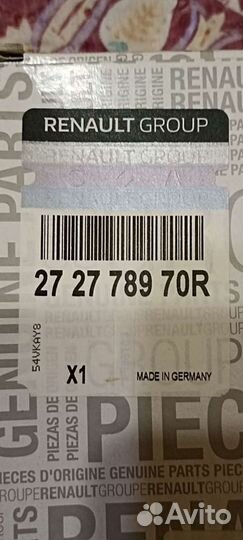 Фильтр салона угольный. Renault Megan 3.Рено меган