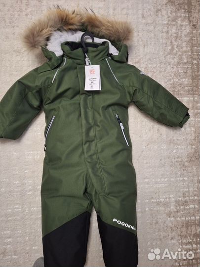 Зимний комбинезон для мальчика 104- 110(новый)