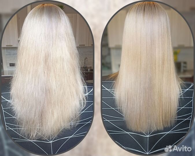 Кератин ботокс волос