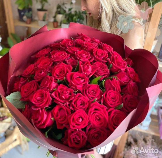 Букет из роз цветы