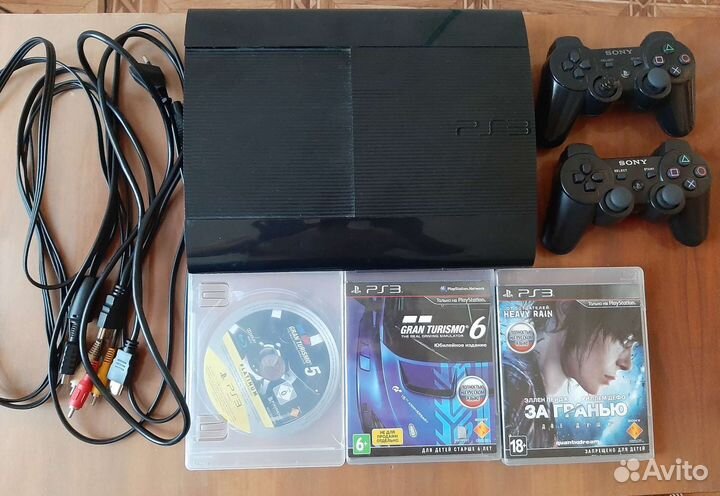 Sony playstation 3 super slim 500gb прошитая